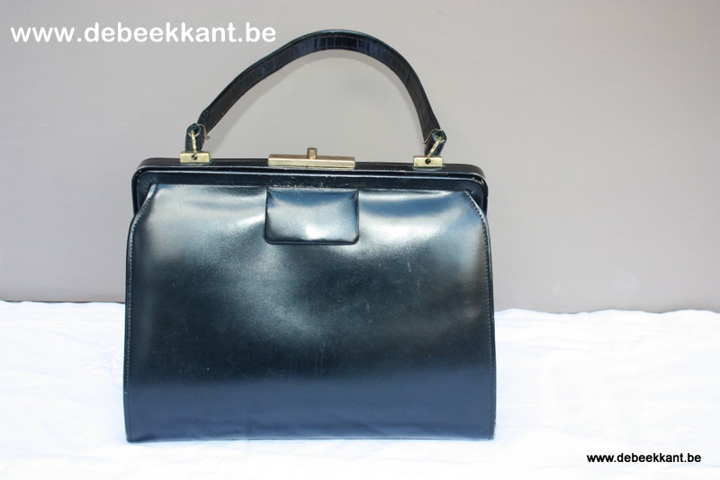 Vintage zwarte handtas 1